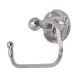 Silver Brass Floral Carving Toilet Roll Holder