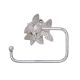 Brass Silver Butterfly Toilet Roll Holder