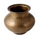 Pooja Kalash Golden Brass Water PotÂ for Ceremonies