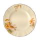 Sunshine Yellow Flowers Porcelain Side Plate Or Biscuit plate