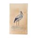 Miniature Water Color Painting Great Blue Heron Bird
