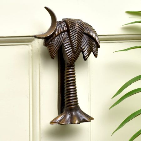 Antique Palm Iron Door Knocker