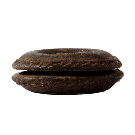 Old Shape Brass Bell Rattle Toy ForÂ Baby And Children