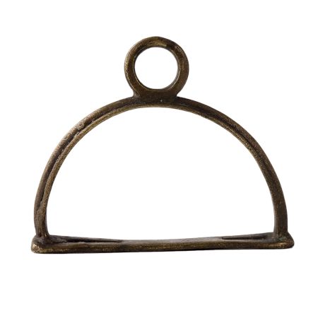 Hand Forged BrassÂ SaddleÂ from the Civil War