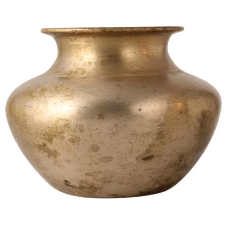 Vintage Holy Water Pot made of Bell Metal Alloy