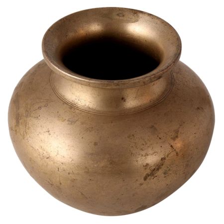 Holy Water Pot from Himachal made of Bell Metal Alloy