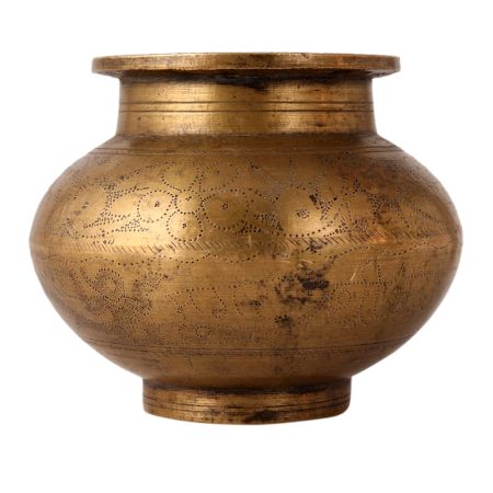 Traditional Indian Gangajal Lota Pot