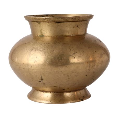 Plain Shiny Gangajal Bronze Water Pot