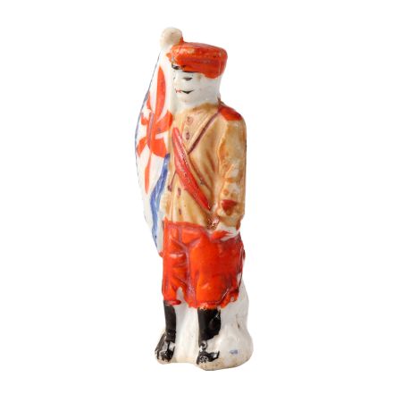 Porcelain Military Toy Soldier Figurine