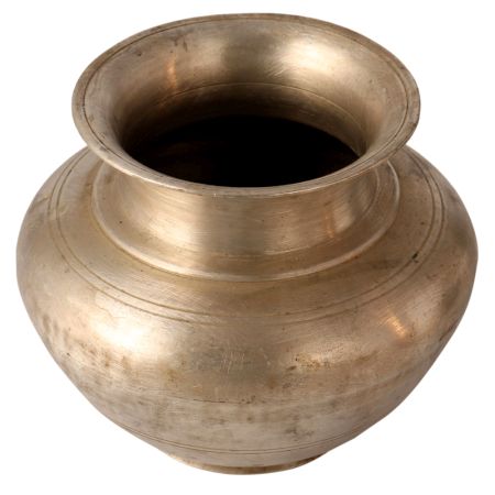Round Traditional Water Pot for Home Decor
