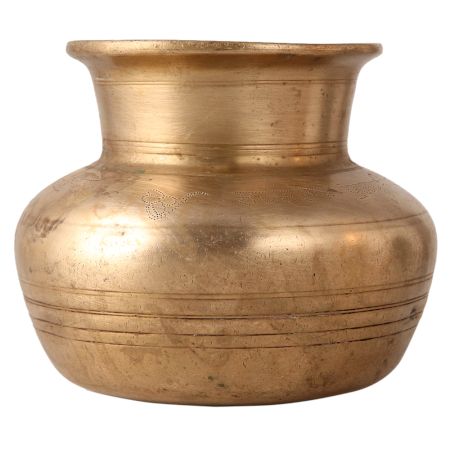 Indian Vintage Gangajal Kalash for Hindu Rituals