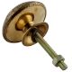 Brass Floral Dresser Knobs
