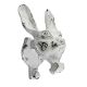 Antique White Rabbit Face Iron Door Knockers
