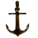Antique Anchor Iron Door Knocker