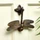Antique Dragonfly Iron Door Knocker