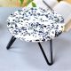 Wood And Resin Terrazzo Cake Stand Anniversary Platter Serveware