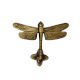 Antique Dragonfly Brass Door Knocker