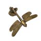 Antique Dragonfly Brass Door Knocker