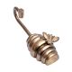 Bee Honeycomb Aluminum Hook In Golden Finish