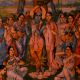 Krishna with the Gopis Paper PrintÂ by Raja Ravi Varma