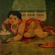 God Bal Krishna Raja Ravi Varma Paper Print