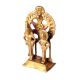 Brass Vishnu Lakshmi Statue With Arch