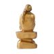 Brass Statue Of Shri Sai Baba Sitting On Stone