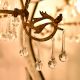 Handcrafted Vintage Design Brass Chandelier With 44 Clear Glass Tear Drop