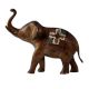 Brass Elephant Statue With Handwork