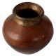 Water Pot for Hindu Worship made of Brass & Copper