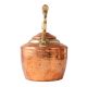 Brass Kettle with Goose Neck Spout In Hand Hammered Finish
