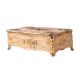 Ornate GoldenÂ Metal Treasure Chest Box