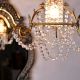 Crystal Clear GlassÂ Garland Strand Chandelier Hanging With 50 Beaded ChainÂ (45 Inch)
