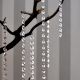 Crystal Clear GlassÂ Garland Strand Chandelier Hanging With 50 Beaded ChainÂ (39 Inch)