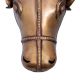 Brass Nandi Face Statue Wall Hanging