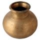 Vintage Indian Holy Water Pot for Hindu Rituals