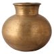 Vintage Indian Holy Water Pot for Hindu Rituals