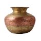 Copper And Brass Ganga Jamuna Pot