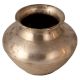 Plain Vintage Gangajal Pot for Hindu Rituals