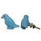 Blue Dacnis Drawer Bird Knob