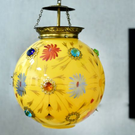 Yellow Flower Lamp