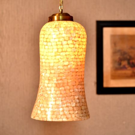 Shell Decorative Glass Ceiling Lamp