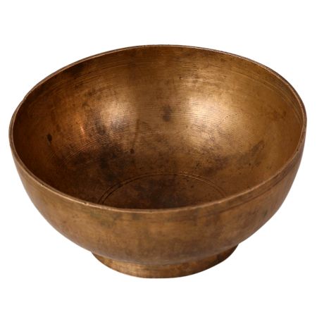 Handmade Brass Holy Bowl with Stand