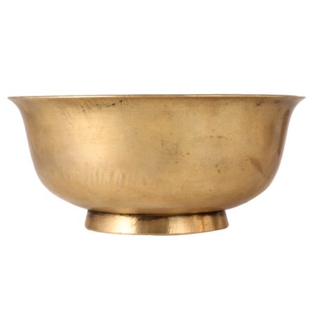 Spiritual Used Brass Bowl for Hindu Rituals