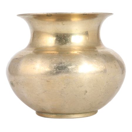 Plain Brass Vintage Kalash or Water Pot