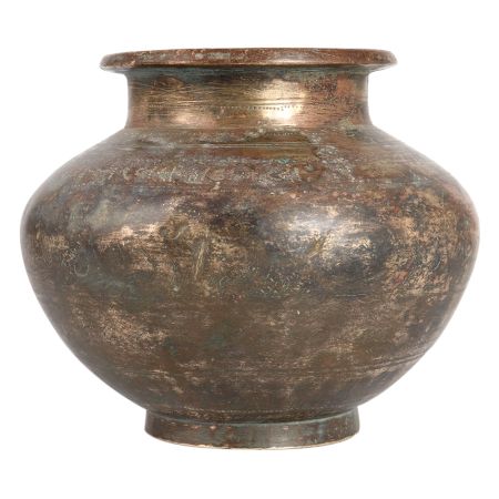 Handcrafted Heavy Vintage Kalash Water Pot made of Brass