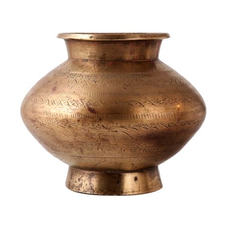 Brass Broad Water Storing pot