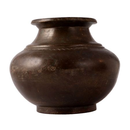 Old Broad Brass Water Pot
