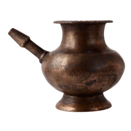 Brass kamandal Pot With Spout