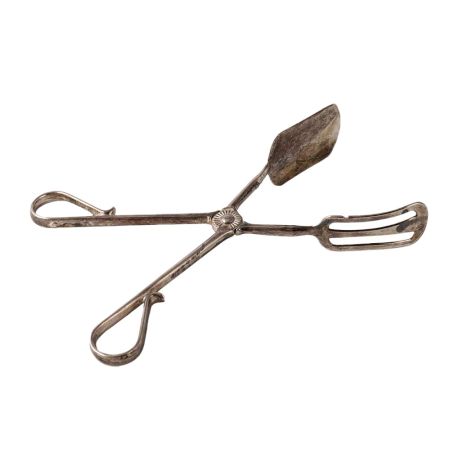 Brass Catcher Or Thongs For Serving